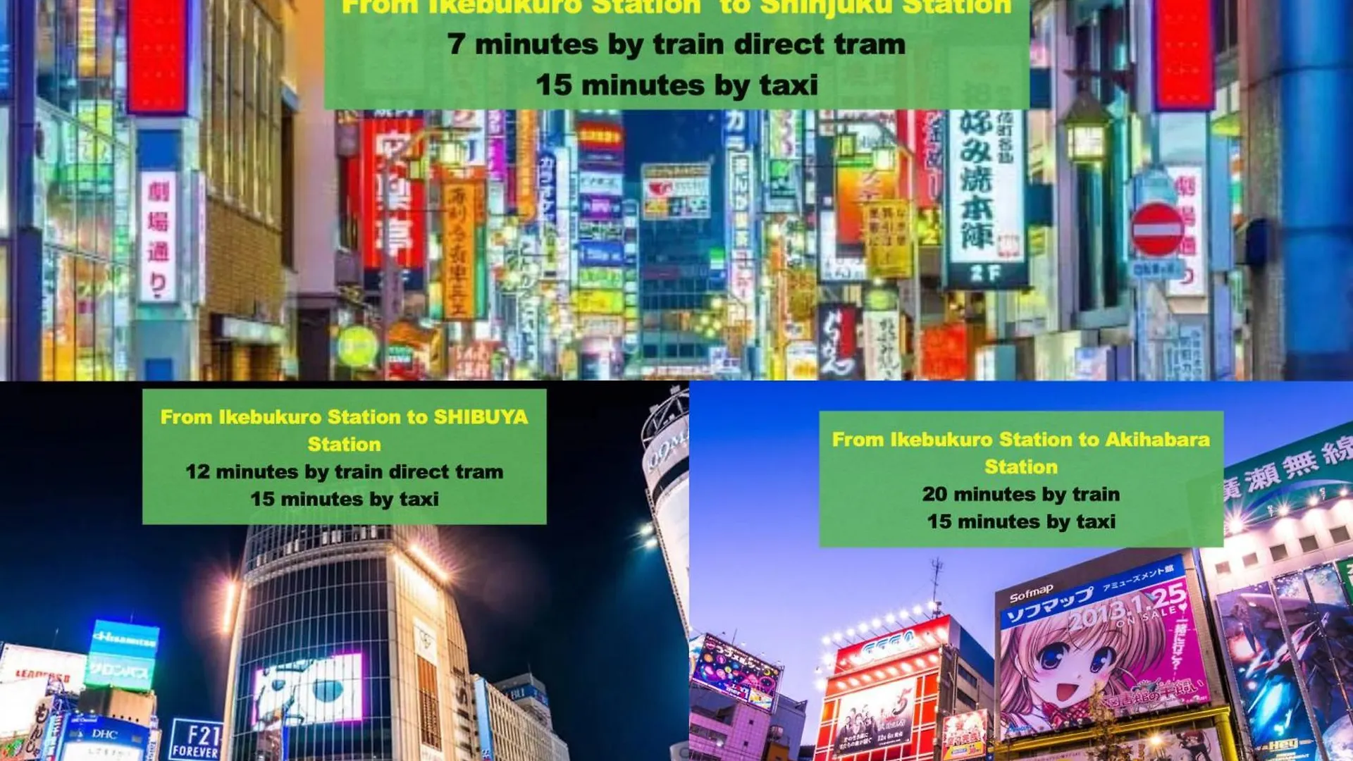 Apartment 交通便利 山手線池袋駅 徒歩6分 東池袋駅徒歩3分 2~5人 エレベーター Wifi 新宿/渋谷/銀座/築地/浅草/原宿近い！ Tokyo